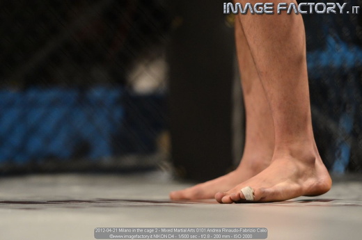 2012-04-21 Milano in the cage 2 - Mixed Martial Arts 0101 Andrea Rinaudo-Fabrizio Calio